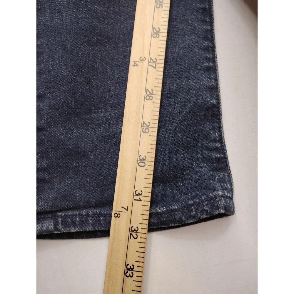 Levis 511 Jeans Mens 31x32 Indigo Slim Fit Stretch Dark Wash Denim Premium